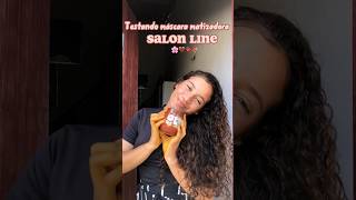 pintando cabelo com máscara matizadora chocolate da salon line salonline mascaramatizadora [upl. by Adiari]