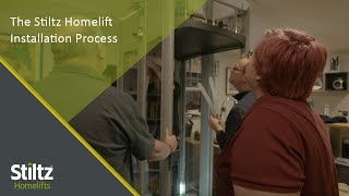 Home Lift Installation Process at Stiltz [upl. by Ozan]