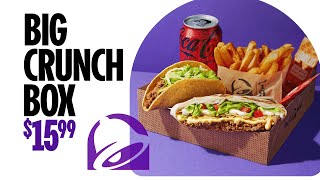 Taco Bell  Big Crunch Box [upl. by Ellac]