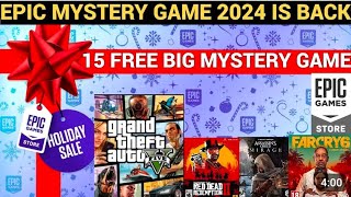 Epic Mystery Game 2024 Is Back 🔙🥰 GTA 5 Free 15 Free Games 🎯 download Free 2024 😰😱😱epicgames [upl. by Alemahs362]