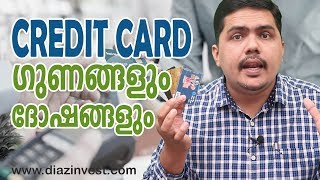 Credit Card  Advantages and Disadvantages  Thommichan Tips 71  Malayalam [upl. by Yelbmik]