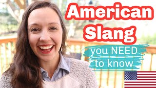 Top 14 American Slang English vocabulary lesson [upl. by Nightingale]