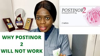 6 reasons why postinor 2 will not work [upl. by Suhpesoj]