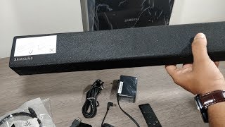 Samsung Sound Bar HWM360 Unboxing  Unboxing And Review Of Samsung Sound Bar HWM360 [upl. by Gnouhk]