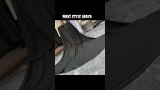 maxi style abaya shortvideo share reels fashion blackdress foryoupage ytshort 2024 abya [upl. by Enialb]