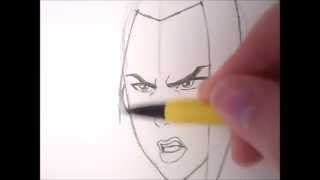 How to Draw Azula ATLA Step by Step [upl. by Ailaroc]