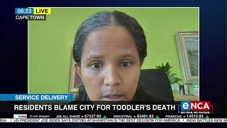 Residents blame city for toddlers death [upl. by Amsaj]