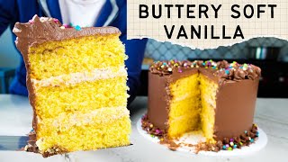 50 tries and I finally have a YELLOW CAKE RECIPE worth sharing [upl. by Sidonie]