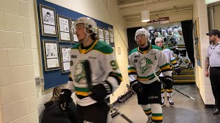 London knights G4 R4 Playoffs CHIRPED BY FANS [upl. by Refennej]