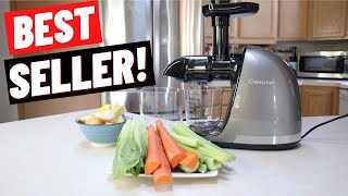 AMZCHEF Cold Press Juicer Unboxing and Review 2021  Slow Masticating Juicer with Quiet Motor [upl. by Gnni]