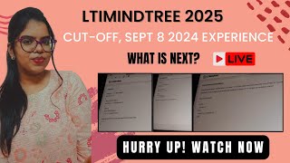 LTIMINDTREE 2025  Sept 8 2024 Actual questions  Whats next ltimindtree mindtree placement [upl. by Huan]