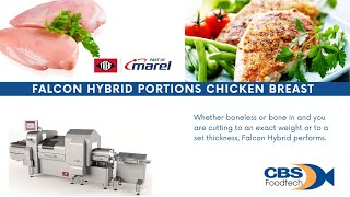 Treif  Falcon Hybrid Chicken Breast Portioning [upl. by Etselec985]