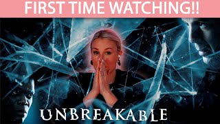 UNBREAKABLE 2000  FIRST TIME WATCHING  MOVIE REACTION [upl. by Tome]