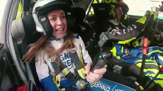 GoPro al Monza Rally Show Ludovica Frasca a bordo con Tony Cairoli [upl. by Abbate]