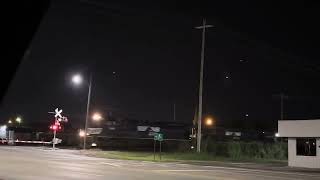 Norfolk Southern Intermodal Train Sheffield Alabama Tuesday Election Day November 5th 2024 807 pm [upl. by Igor]