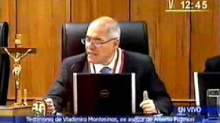 MONTESINOS RESPONDIO Y LE DOLIO AL FISCAL [upl. by Shevlo593]