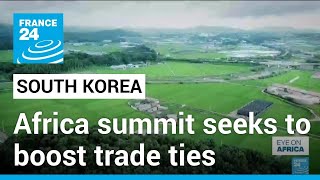 KoreaAfrica summit Plans to ramp up rice production • FRANCE 24 English [upl. by Nylatsyrc]