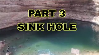 Part 3 hawiyat najm sink hole park  Muscat oman [upl. by Gaal]