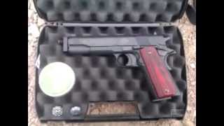 UMAREX COLT 1911 Review  Field Test withwithout Silencer fitted [upl. by Ardnued]