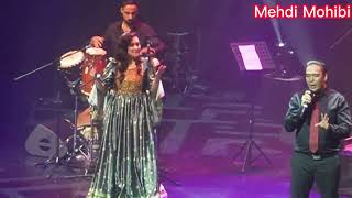 Zahra Elham and Hamid Sakhizada together song Melbourne 2023 concert Australia [upl. by Atlanta]