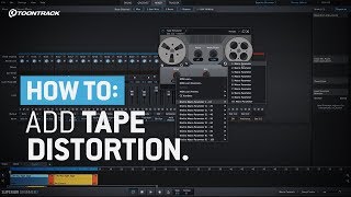 Superior Drummer 3 How to add tape distortion to your drum mix [upl. by Manuel587]