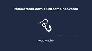 Headteacher  Careers Uncovered [upl. by Kilam534]