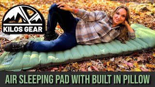 Review Kilos Gear Air Sleeping Mat Is THIS The Ultimate Backpacking Sleeping Mat [upl. by Ykceb]