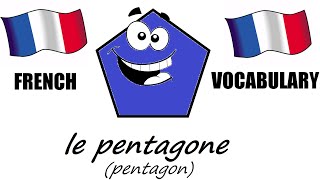 French Lesson 1  SHAPES Vocabulary  Learn French  The French Minute [upl. by Tertias]