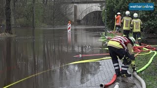 Überflutungen in Niedersachsen 14042018 [upl. by Enid469]