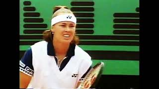 RolandGarros French Open 1999 Final  Hingis  Graf BBC [upl. by Hedvah]