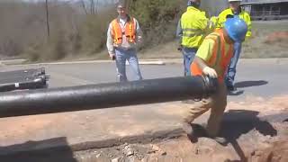 Pipe Bursting Installation in Ramseur North Carolina [upl. by Bilow]