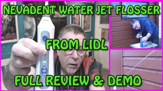 NEVADENT WATER JET FLOSSER FROM LIDL [upl. by Betsey431]