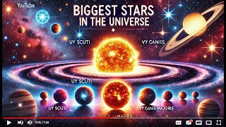 The Universe’s Largest Stars MindBlowing Cosmic Giants 🌟 [upl. by Stella303]