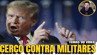 3 TRUMP FECHA CERCO AOS MILITARES BOLSONARO FAZ EDITORIAL NA FOLHA DE SÃO PAULO [upl. by Maxy]