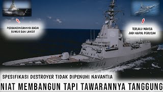 PILIH KASIH NAVANTIA TAWARKAN F110 SEBAGAI DESTROYER TAPI TETANGGA DITAWARIN YANG LEBIH GAHER [upl. by Nylarac]