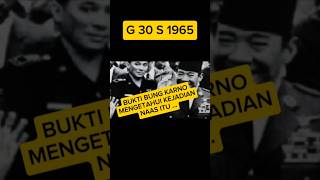 KALA BUNG KARNO TAHU G30S 1965 AKAN TERJADI sejarah soekarno g30spki [upl. by Asilaj]