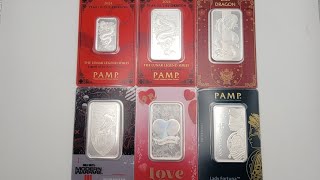 2024 Silver PAMP Bar Releases first half the year [upl. by Roddy]