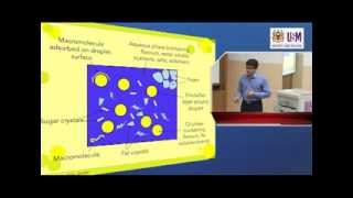 IMK209 LECTURE 7 22nd October 2012 — FOOD EMULSIONS amp FOAMS [upl. by Krys]