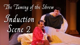 The Taming of the Shrew Induction Scene 2 Summer 2012 [upl. by Mhoj]