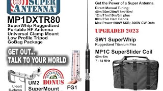 MP1 SUPER ANTENNA EXPLAINED HAM RADIO PORTABLE ANTENNA December 15 2023 [upl. by Bills]