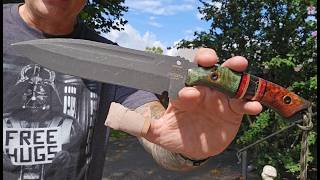 Kraken Tactical Erebus Field Knife review [upl. by Razaele293]