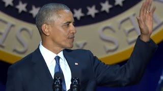 Obama Farewell Speech FULL Event  ABC News [upl. by Hemphill]