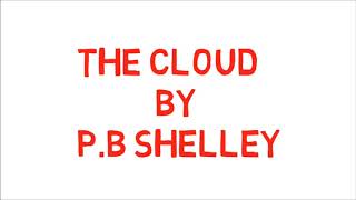 The Cloud by PB Shelley Hindi me [upl. by Delogu960]