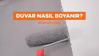 Duvarlarınızı Dilediğiniz Gibi Boyayın  Duvar Boyama Teknikleri [upl. by Kier113]