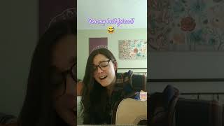 For My Bestie ☺️ shorts music cover singer country guitar song lol stream fyp [upl. by Nordgren336]