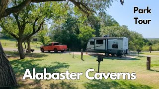 Oklahomas Relaxing Alabaster Caverns State Park  Full Tour [upl. by Feirahs765]