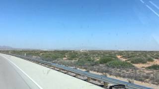 Going past Ft Bliss Army Base by El Paso [upl. by Hugibert]