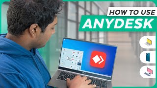 How to use AnyDesk to Access Remote Computer [upl. by Purdy]