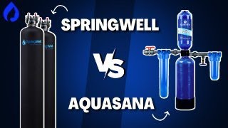 SpringWell vs Aquasana Which Is The Best Whole House Water Filter In 2024 [upl. by Naimerej]