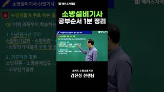 소방설비기사 비전공자라면 이 순서대로 공부하세요 [upl. by Jackson]